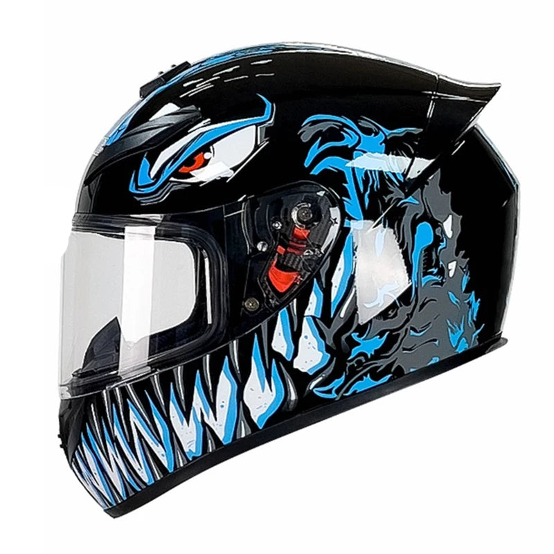 DOT Motorcycle Helmet Full Face Safety Motobike Scooter Casco Moto Modular Capacetes Helmets Full Face Casco Unisex