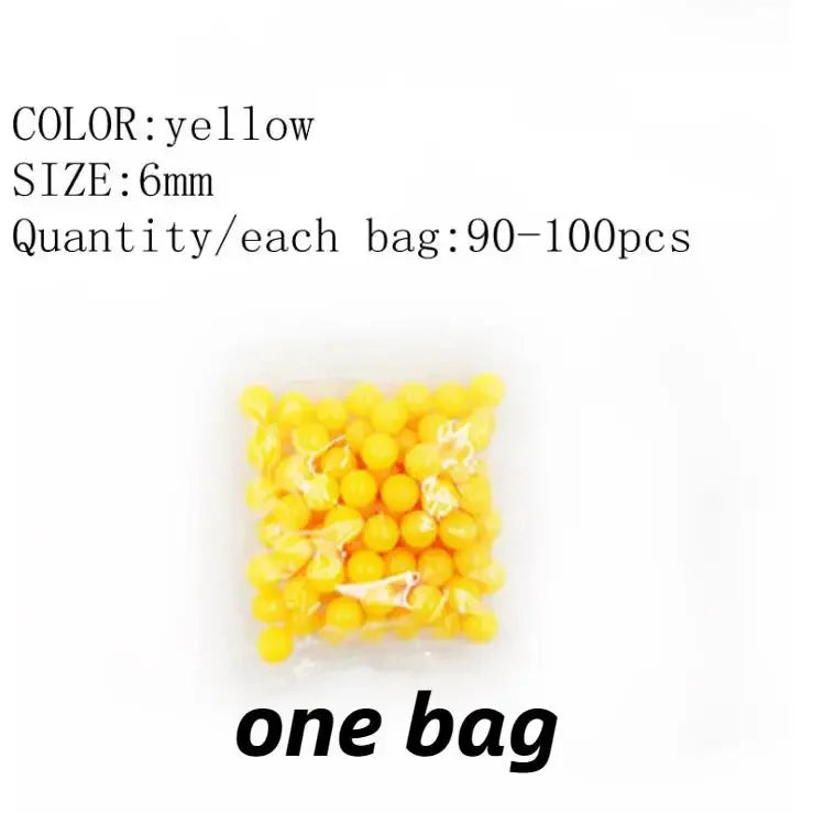 90-100pc/pack Airsoft Paintball 6MM Airsoft BBs Bullets Strikeball Plastic Ammo Speed Loader High Grade Hunting Shooting Balls