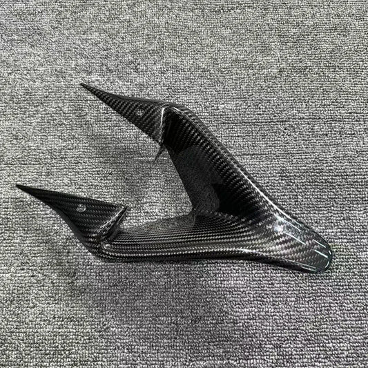 Carbon Fiber For KAWASAKI Ninja ZX4R ZX4RR ZX-4R ZX25R Front Air Wing Bird Beak Inlet Lower Fairing Kit Front Air intake Cover