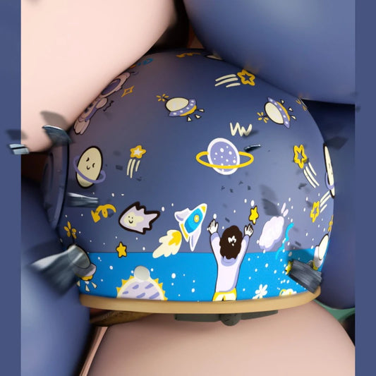 Children's Four Seasons Helmet New National Standard Class A 3C Certification Cartoon Electric Vehicle Helmet Motorcy Casco Moto