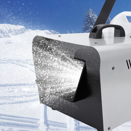 Snowflake Machine with Remote Control 1500W Snowflake Maker Fake Snow Making Machine for Outdoor Indoor Xmas Party Wedding