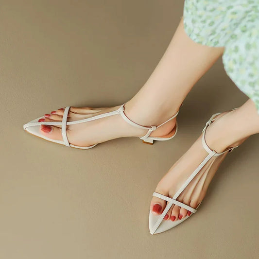 High Heels Sandals Sexy Women Pointed Toe Shoes Luxury Woman Slippers New Pumps Beach Dress Flip Flops Party Mujer Sandalias