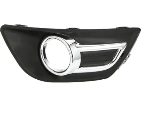 Left Right Chrome Front Bumper Fog Lamp Light Cover Fog Light Cover Fits Citroen C4 2008 2009 2010 2011