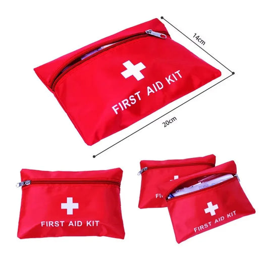 1/2PCS Outdoor Camping Medical Supplies Storage Bag Hiking Survival Supplies Storage First Aid Kit Universal Homeschool Supplies