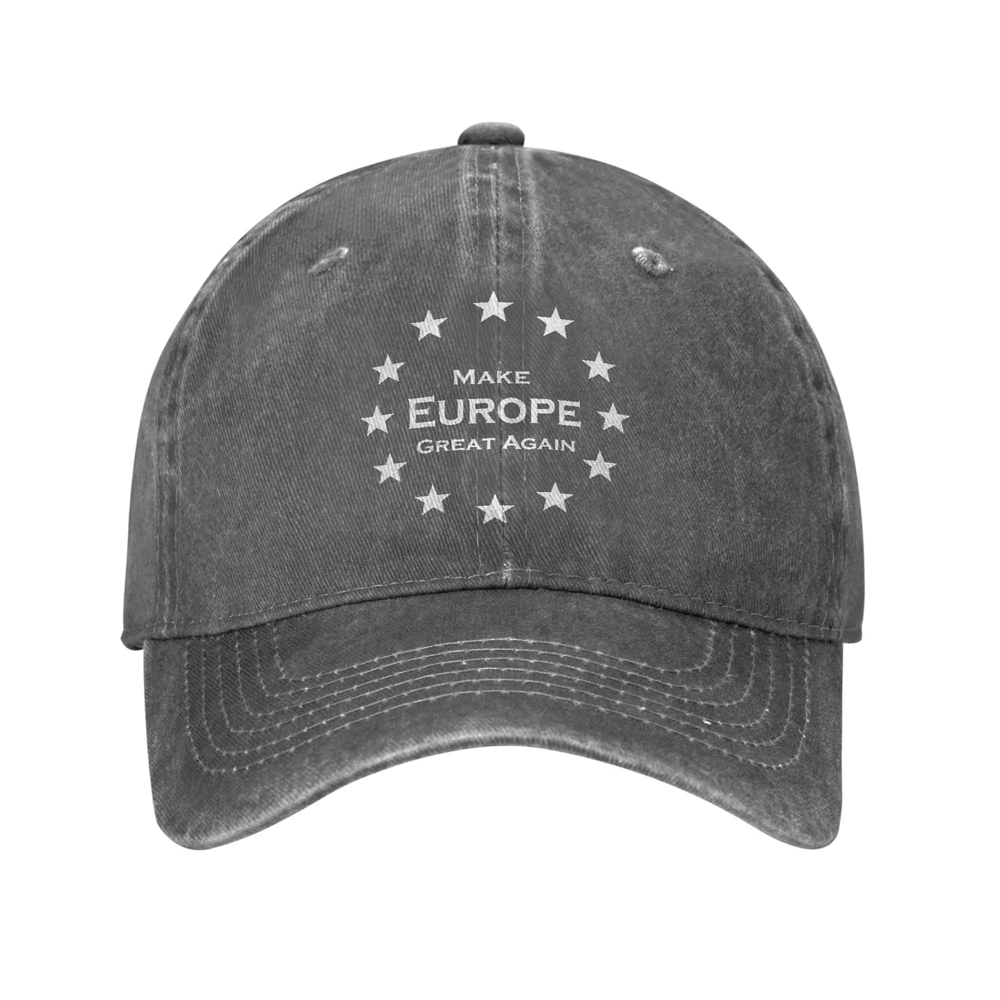 Make Europe Great Again Star Baseball Caps Vintage Distressed MEGA EU Snapback Hat Unisex Outdoor Workouts Adjustable Hats Cap