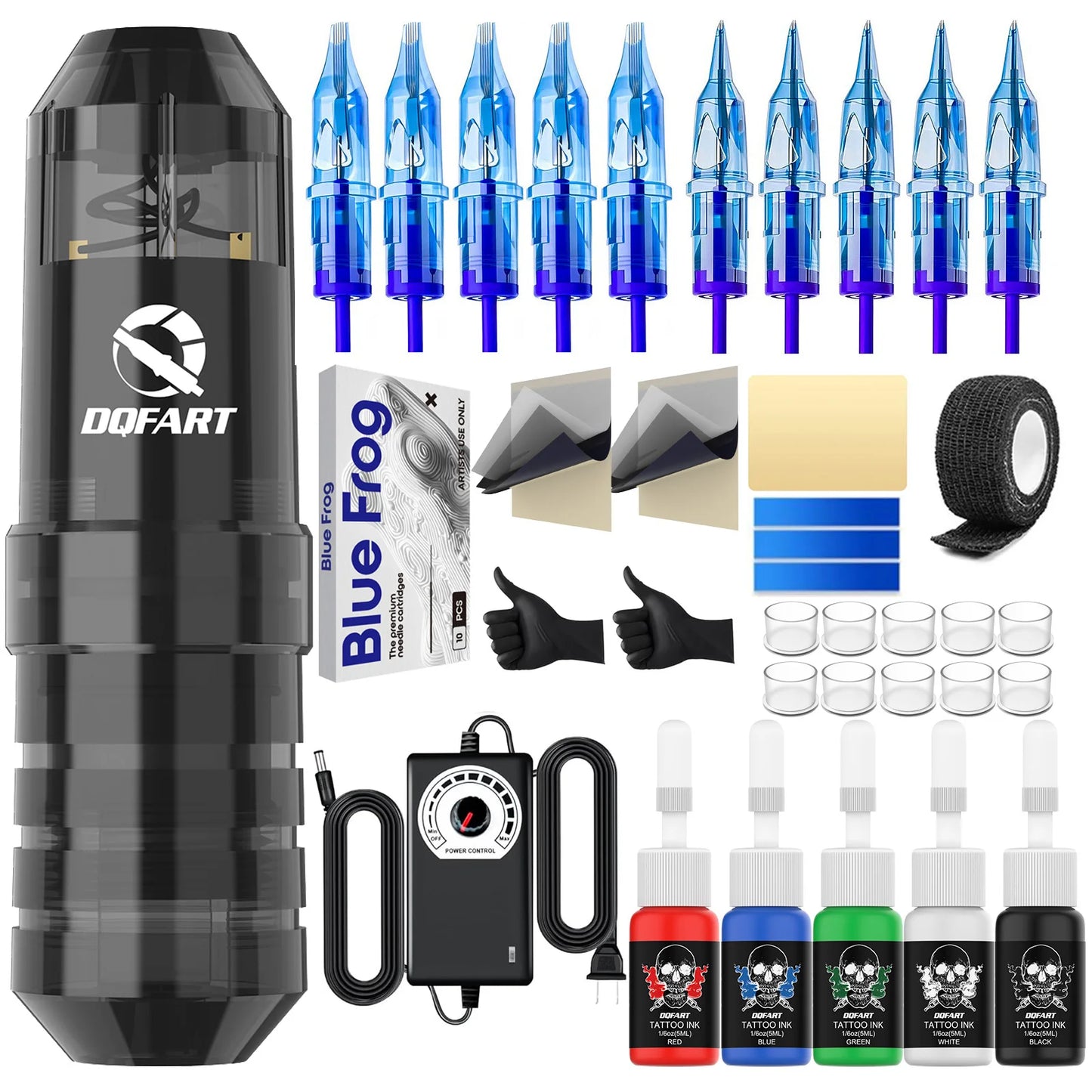 New Tattoo Machine Beginners Tattoo Kit Permanent Tattoo Pen With Tattoo Needle Tattoo Ink Tattoo Accessiories Tattoo Supplies