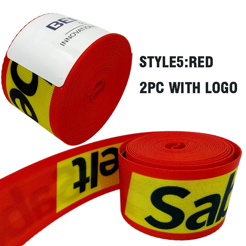 Car Seat Belt Seatbelt Webbing Lap Retractable Safety Strap Car Modification Color Modification High-Strength Polyester Webbing