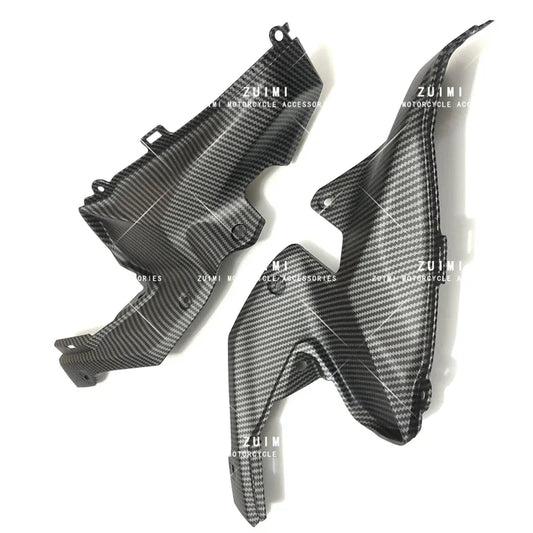 Suitable for carbon fiber Kawasaki Z900 2020-2023 motorcycle key switch cover link plate inner lining plate fairing housing