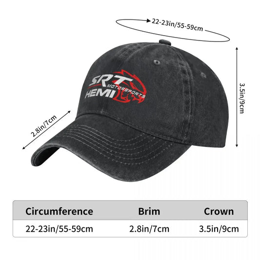 Srt Motorsport Fashion Baseball Cap Peaked Men's Hat Women's Hats For Women