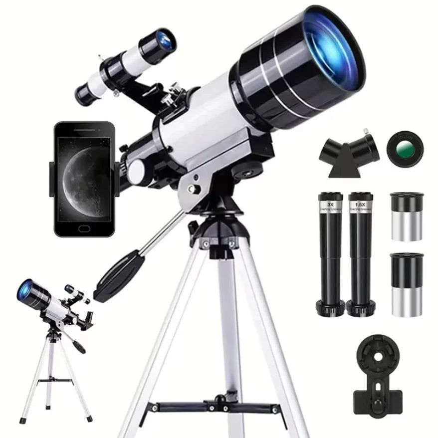 Professional Astronomical Telescope F30070 High Magnification Bak4 Prism HD For Moon Watching Stargazing Bird Watching