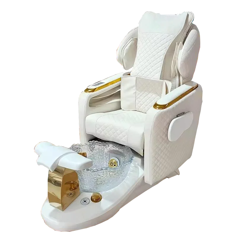 Manicure Pedicure Chair And Manicure Table Set Luxury Pedicure Spa Massage Chair For Nail Salon Pedicure Chair With Plumbing