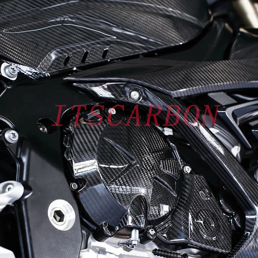 2025 For BMW S1000RR M1000RR 2023 2024 Pure Dry Carbon Fiber Winglets Rear Parts Fenders Tank Cover Fairing Kits