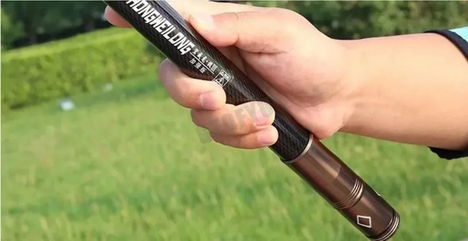 2.1-4.5M Telescopic Fishing Rod Carbon Spinning Fishing Pole Boat Saltwater Freshwater Beach Rock Surfcasting Baitcasting Rod