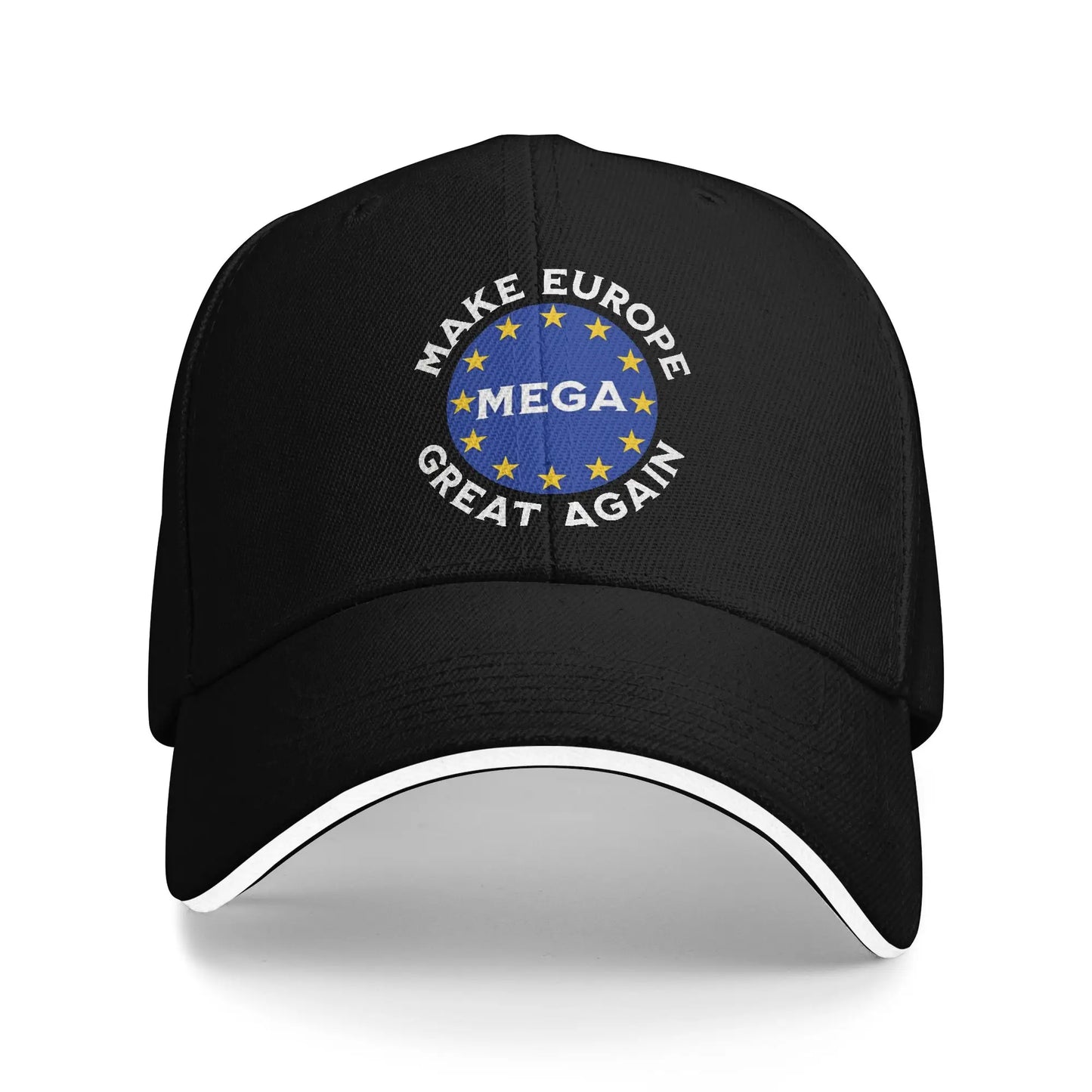 MEGA Make Europe Great Again Sun Baseball Cap Summer Women Men Trucker Hat Breathable Stylish Hiking Fishing Baseball Caps