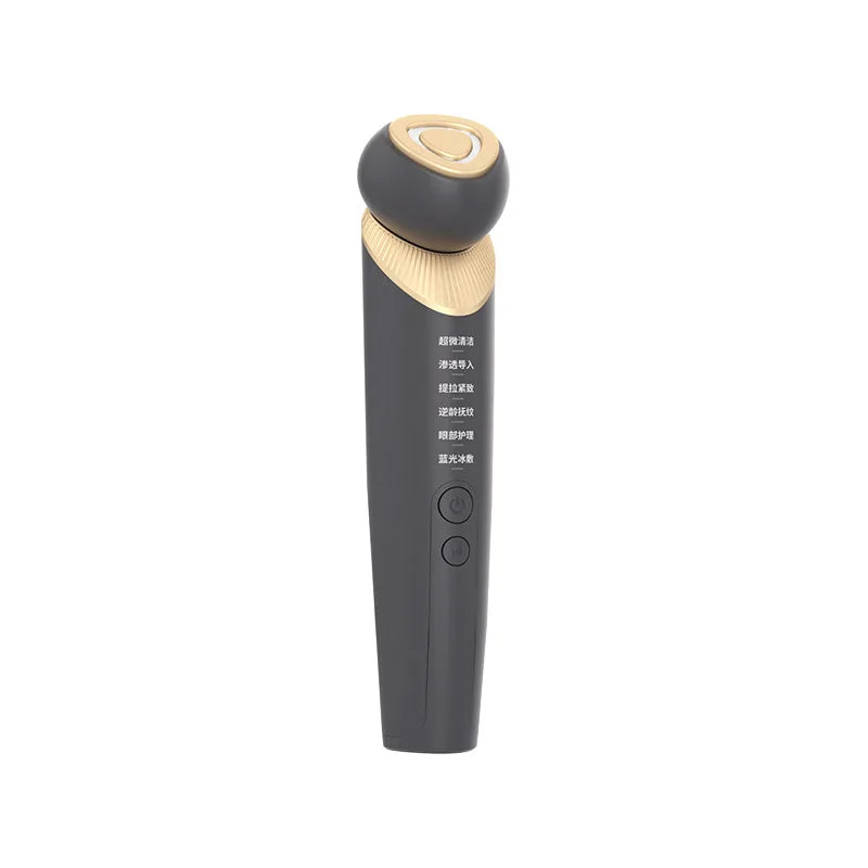 Face Beauty Device Facial Massager Cleansing Import Export Machine Skin Tightening Lifting Anti Aging Wrinkle Removal for Face E