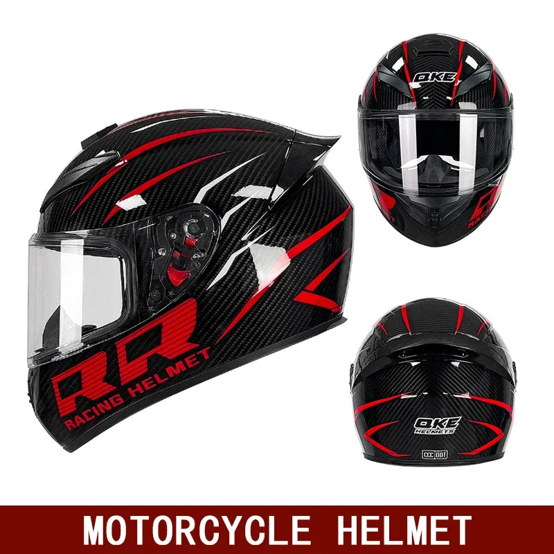 Motorcycle Helmet and Safety Scooter Motorcycle Modular Capacitor Helmet Engine Full Face Integral Motorcycle Full Helmet