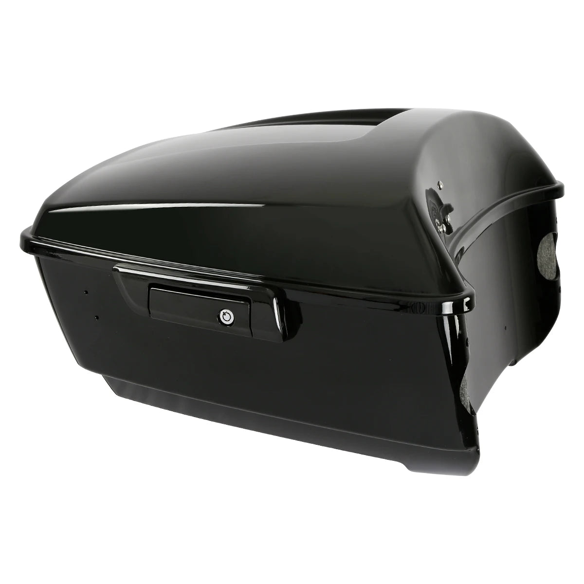 Black King Trunk W/ Black Latch Fit For Harley Electra Road Street Glide Road King 2014-2025 2018 2021 Motorcycle