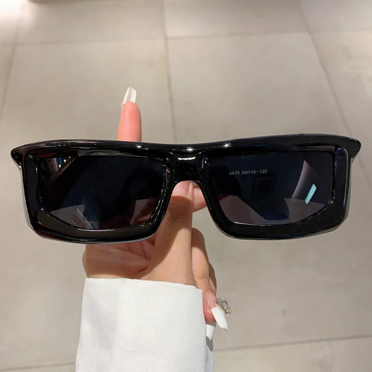 KAMMPT Y2k Wrap Round Men Sunglasses 2023 New Metallic Rim Outdoor Sports Women Shades Trendy Brand Design Vintage UV400 Eyewear