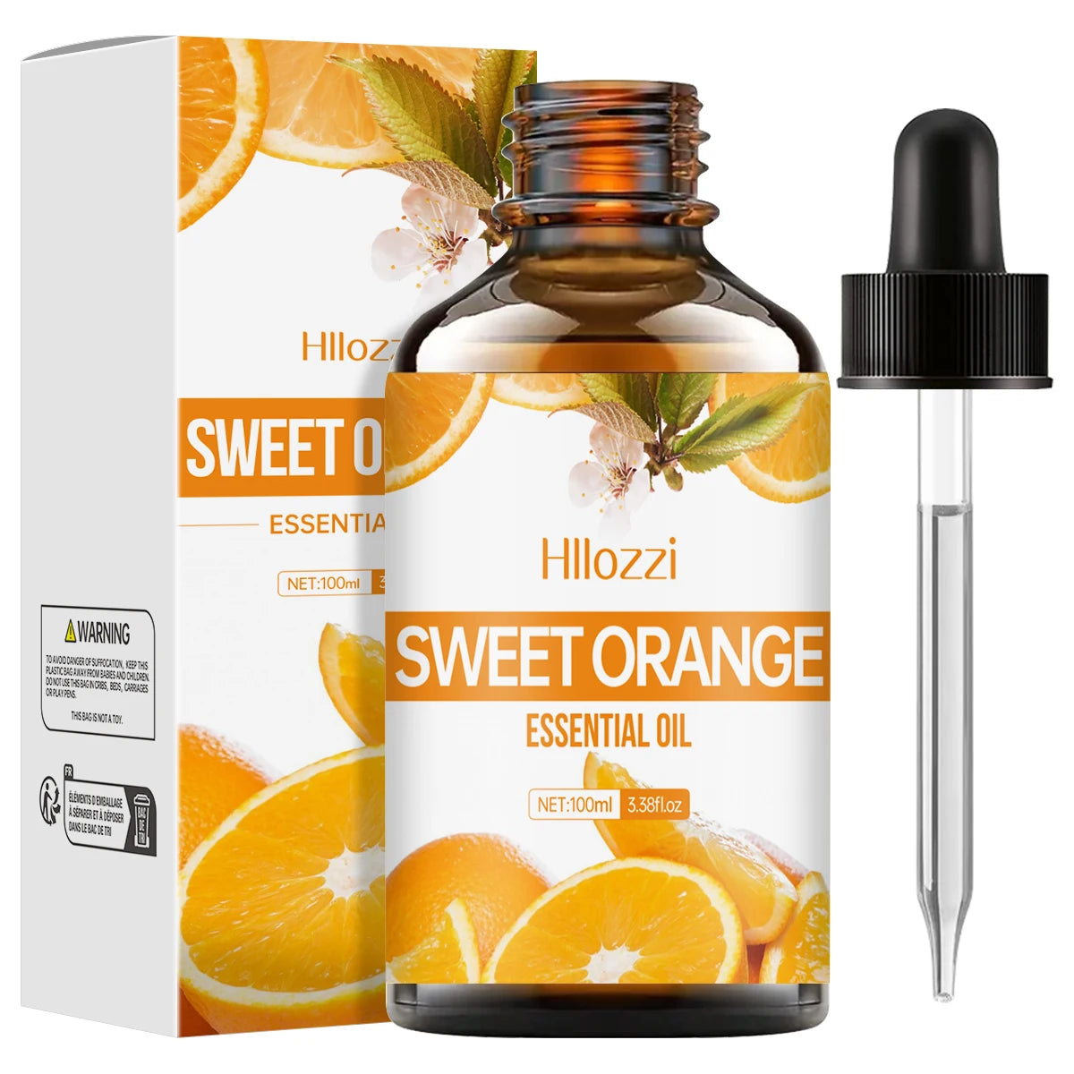 Sweet orange essential oil is used to make aromatherapy, car-mounted, long-lasting fragrance, humidifier,Multifunctional essenti