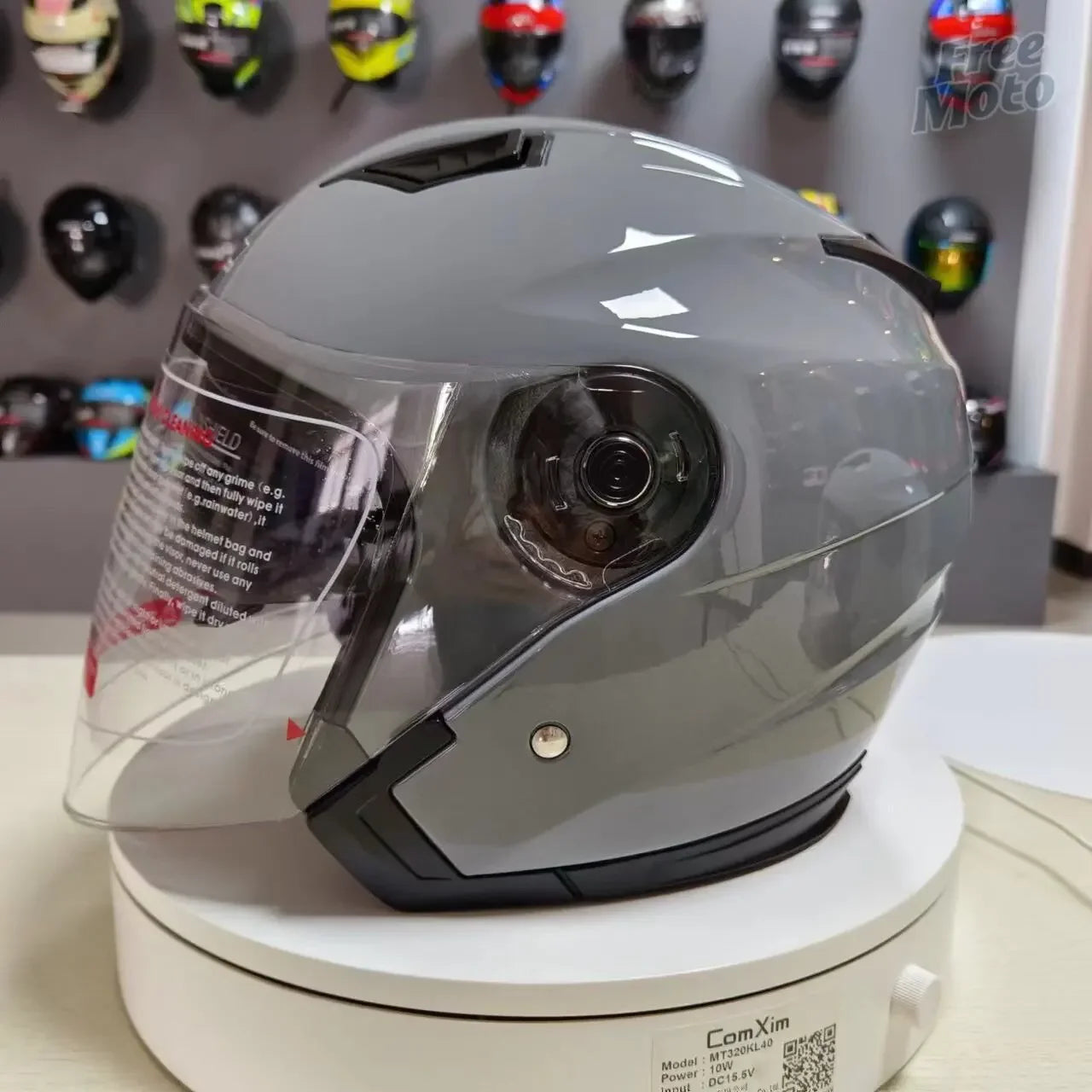 JIEKAI Motorcycle Half Helmet Men Dual Lens Scooter Moto Casco Village Riding Capacete De Moto Motocross Helmets