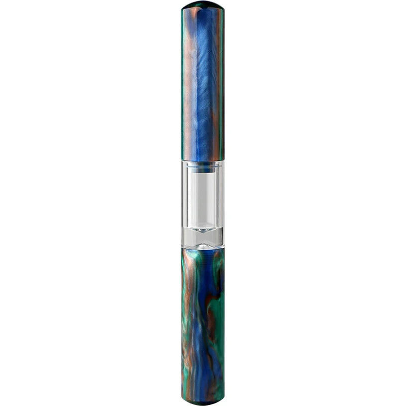 N15 Beginner Copperplate Calligraphy Pen Variable Line Soft Elastic Iridium Tip Transparent Acrylic Ink Pen Gift