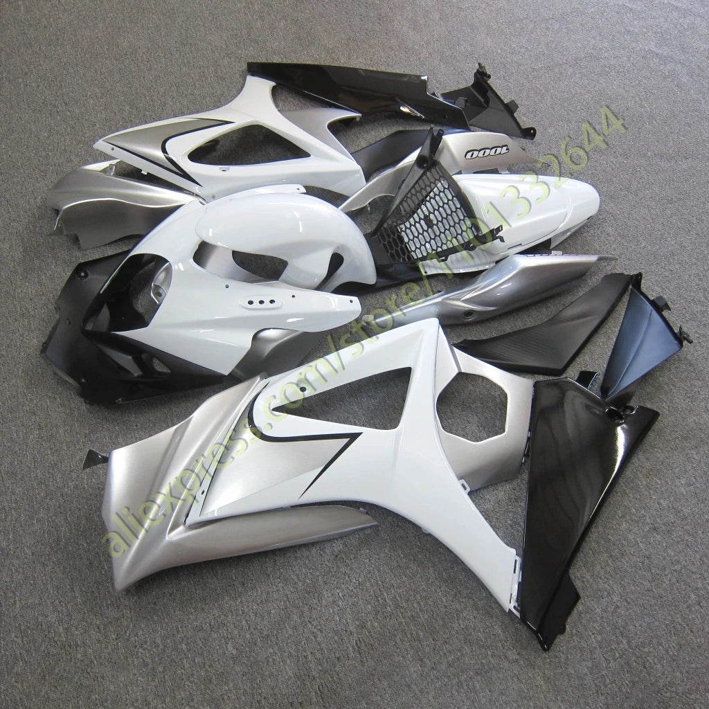 GSXR 1000 2007 2008 Motorcycle Fairings for GSXR1000 07 08 Glassy Matte Black Injection Kit Body Work Fairing Set Fit