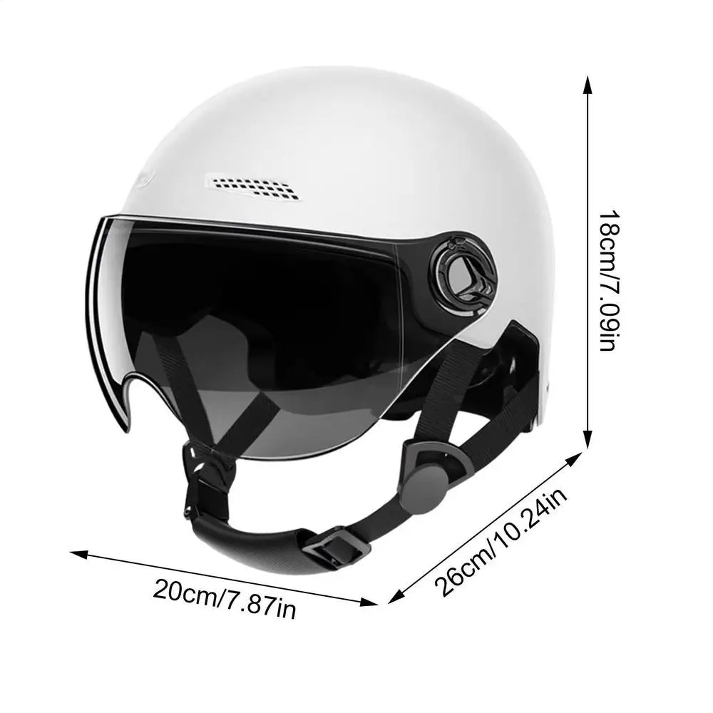 Classic Motorcycle Helmet Retro Scooter Half Helmet Vintage Men woman Ultra Light Cycling Helmet Road Bike Bicycle Motorcycle