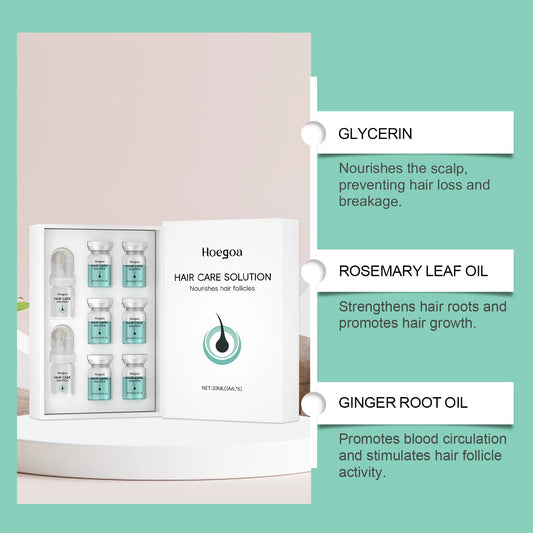 Scalp Nourishment Hair Growth Essence - Nourishing and Protecting, Smooth and Shiny Hair, Daily Scalp Care Ampoule Essence