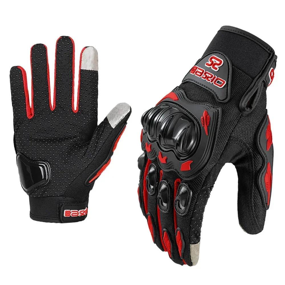 Man's Motorcycle Rider Fabric Gloves for Ktm Man Summer Touchscreen & Motocross Anti-fall Palm Accessories Sports Cycling mitten