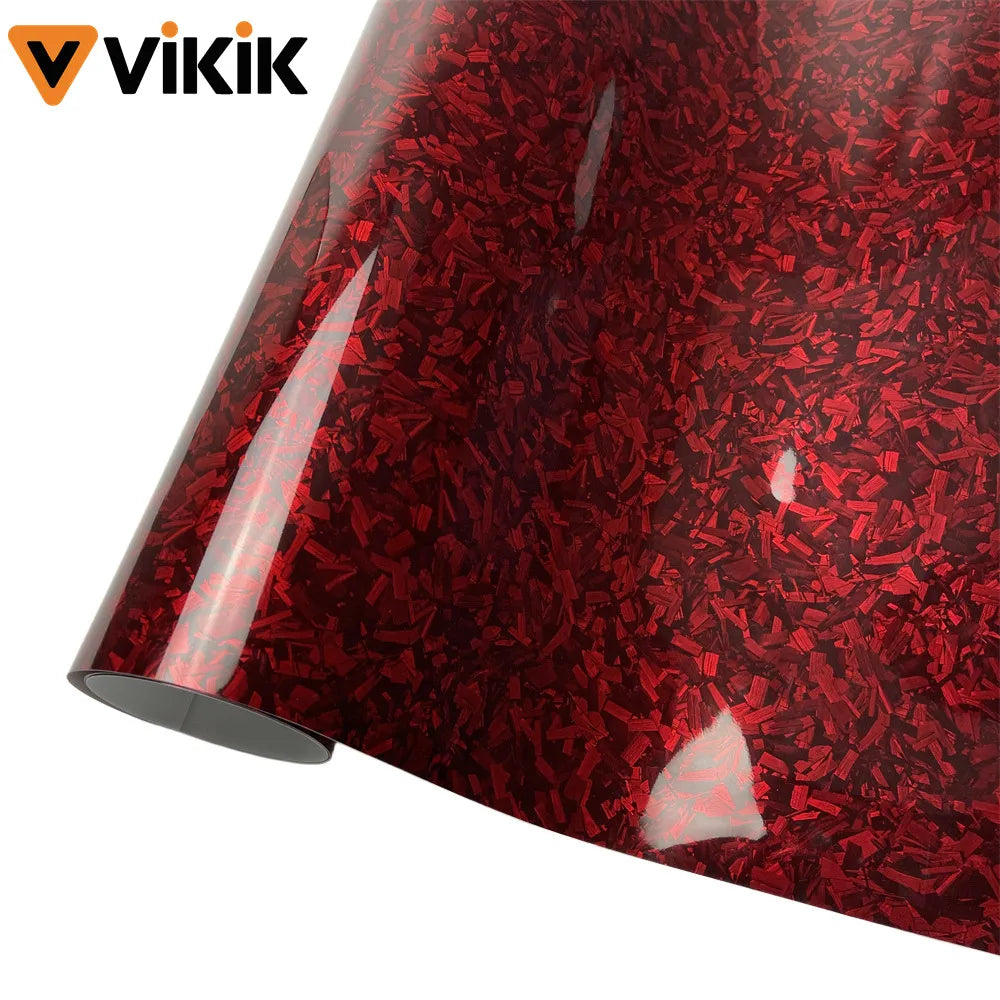 Car Stickers PET Forged Carbon Fiber Color Change Vinyl Film Car Accessories Auto Motorcycle Self Adhesive Decal