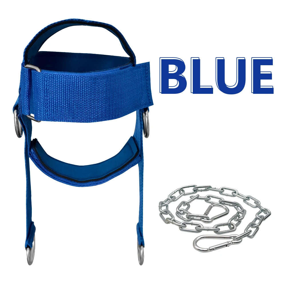 Head Harness Sports Neck Training Exerciser Strap Muscle Builder Home Gym for Strength Fitness Weight Lifting Workout Boxing MMA