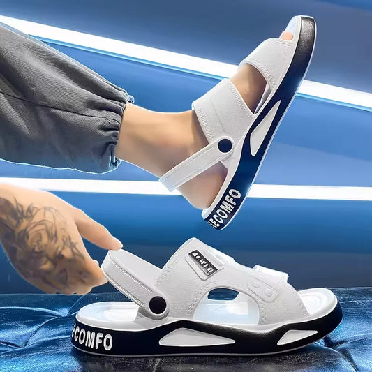 Men Summer Sandals Outdoor Ultralight Slippers EVA Non Slip Orginal Sandals Platform Beach Fashion Slides High Quality Shoes