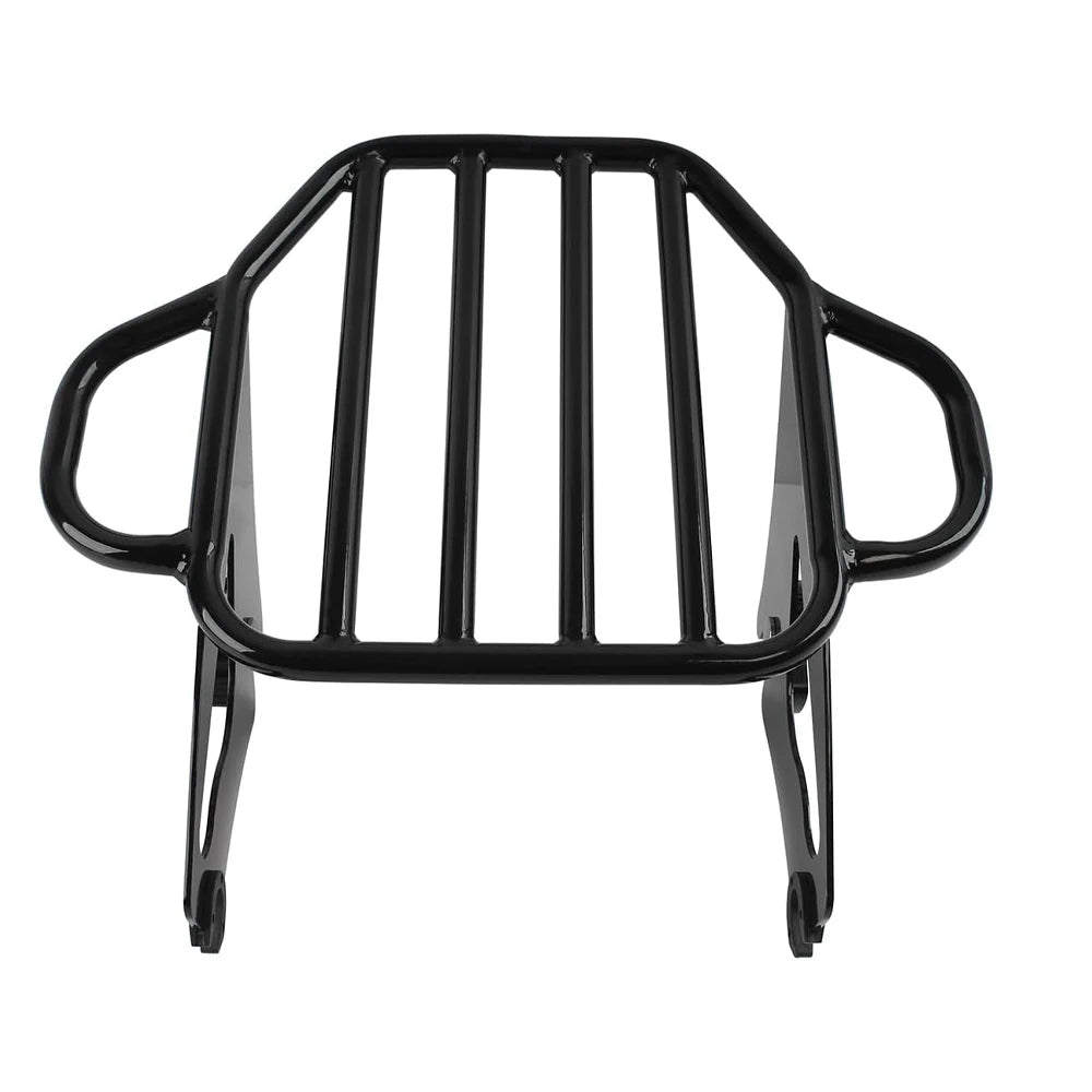 Motorcycle Chrome Two-Up Detachable Luggage Rack For Touring Electra Glide Road Glide Street Glide CVO Road King 2009-2024