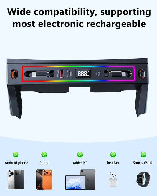 Eary Car USB Hub Docking Station for Honda CRV 2026 2025 2024 2023 Type-C Fast Charger Auto Interior Centre Console Accessories