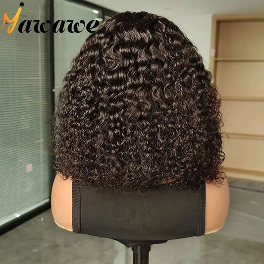 YAWAWE Glueless Wig Prebleached Knots Real Scalp Preplucked hairline Ready To Wear Go Wigs Precut Lace Water Wave Glueless Wigs