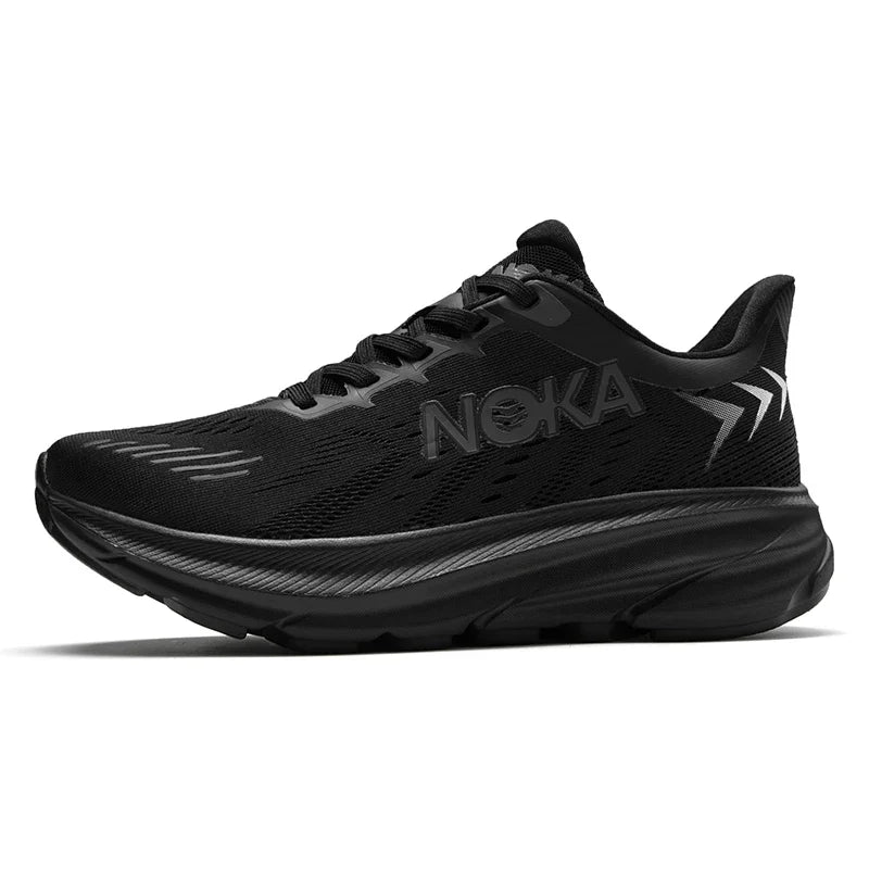 Men's Running Shoes Jogging Breathable Mesh Cushioning Non-Slip Outdoor Luxury Shoes Couple Trainer Race Sneakers Off-road Shoes
