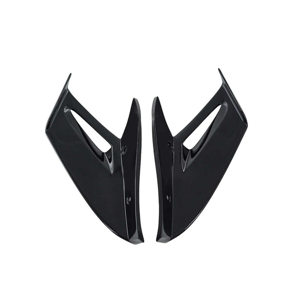For BMW S1000RR S1000 RR Carbon fiber Motorcycle Accessories Fairing Side Spoiler MotoGP Same Fixed Wing Wind Blade 2015-2018