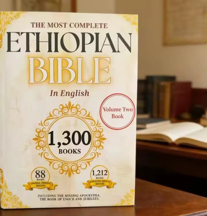The Complete Ethiopian Bible in English Book 88 Scriptures Psychology Book