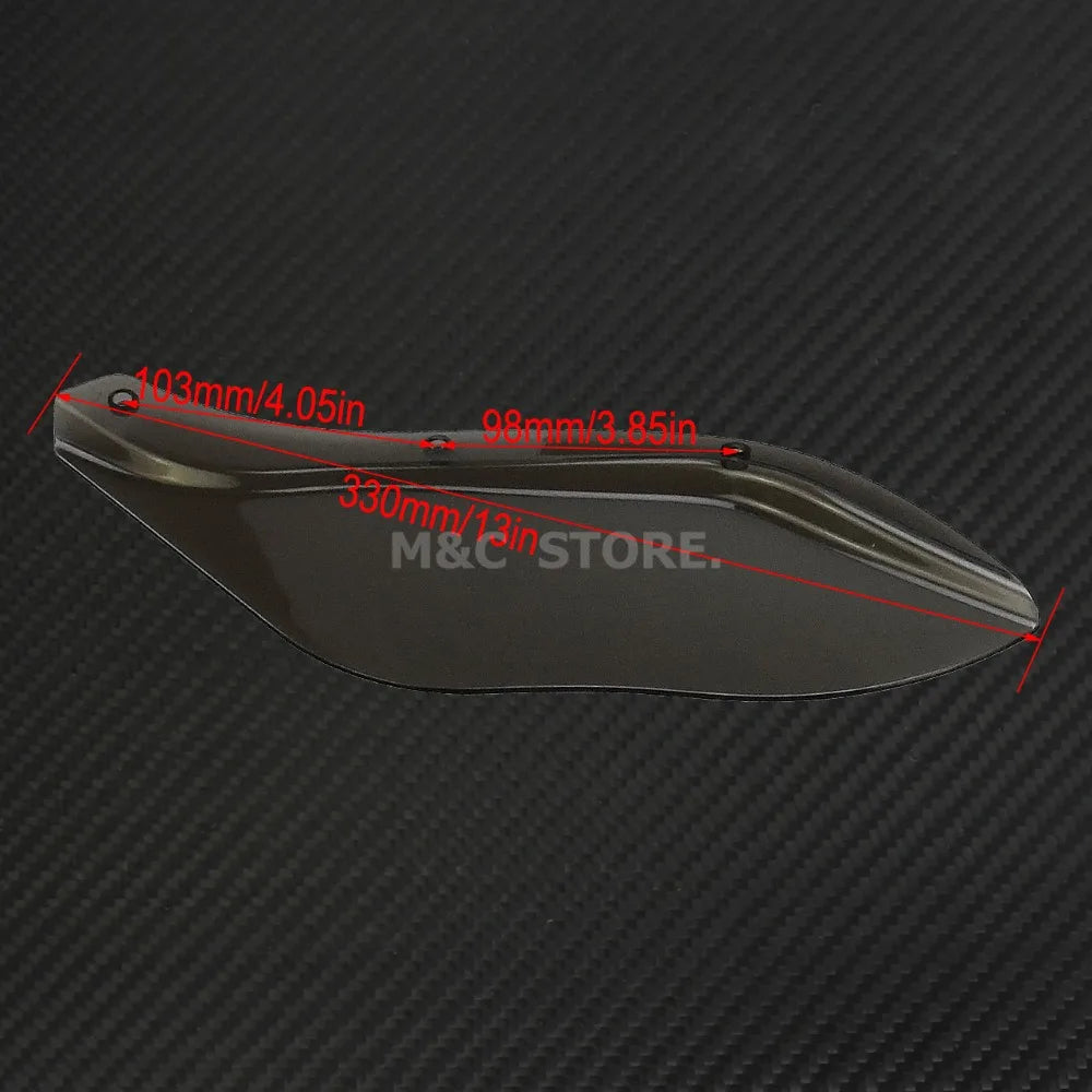 Motorcycle Batwing Air Deflector Fairing Side Windshield Plastic For Harley Touring Street Glide Road King Electra FLHX 96-2013