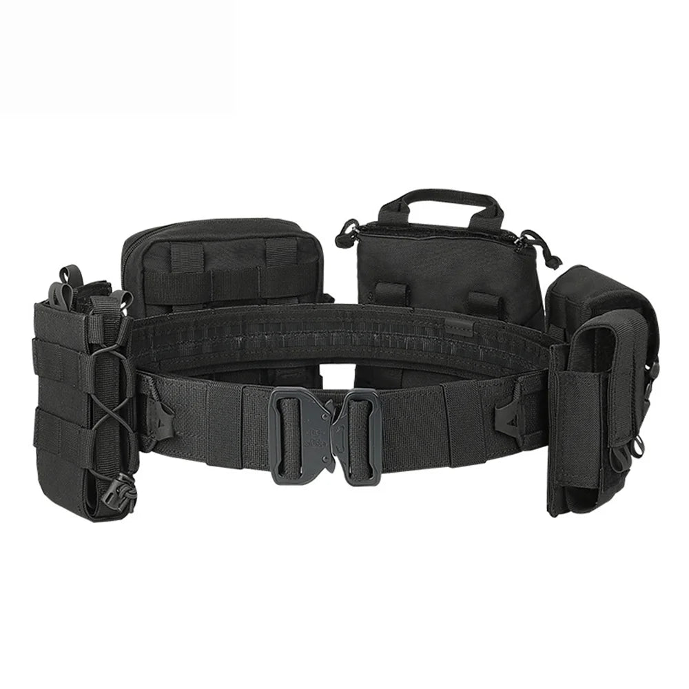 Yakeda Polyester Tactical Belt Outdoor Training Use CP Mag Pouch Hunting Accessories Tactical Belt Duty Belt Taktyczny Pasek