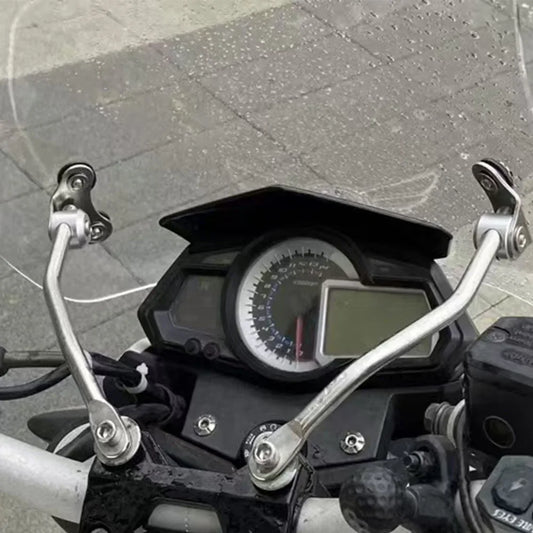 For QJMOTOR SRK 600/550 Motorcycle Windshield Screen Shield Windscreens Wind Deflectors Front Glass Increased Accessories