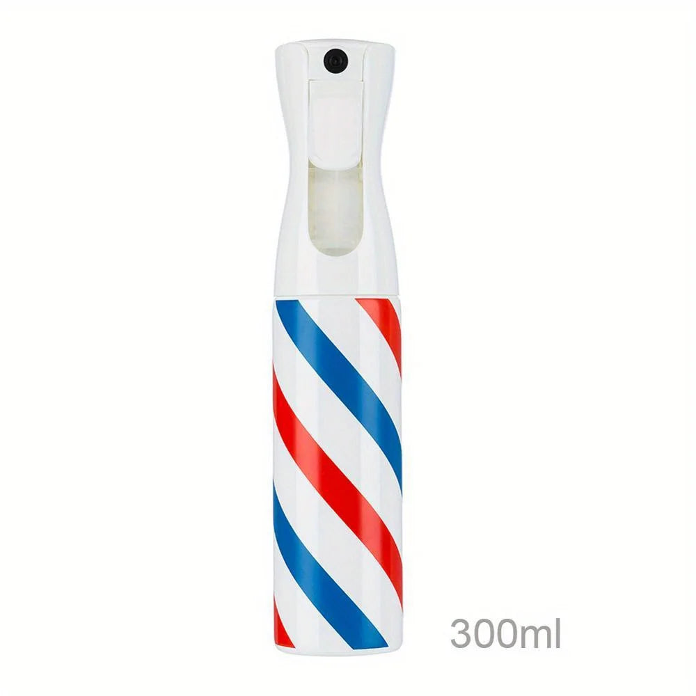 300ml High Pressure Hair Spray Bottle Ultra Fine Continuous Water Refillable Mister Hairdressing Spray Bottle Barber Hair Tools