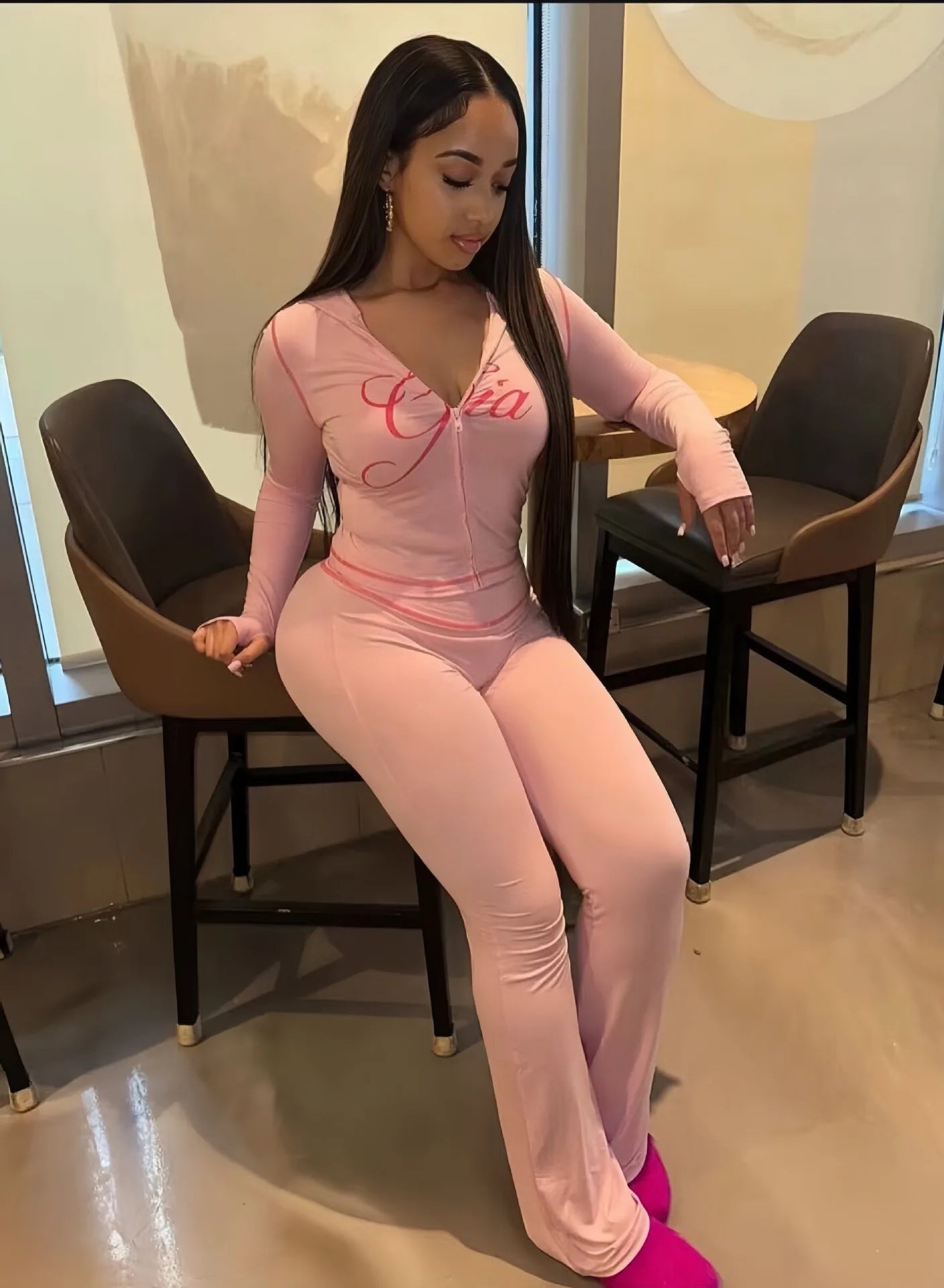 Ropa Y2k Mujer Leopard Print Long Pants Sets Women Fashion Slim Short Cardigan Tight Trousers Two Piece Set Female Streetwear