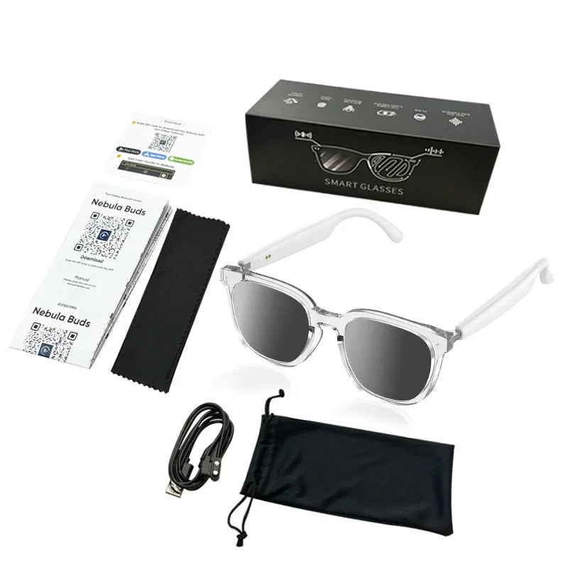 Xiaomi New AI Intelligent Translation Glasses Touchscreen Sunglasses Smart Bluetooth Glasses Listen To Music Voice Call