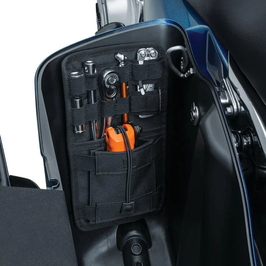 Motorcycle Saddlebag Inner Toolkit Hard Bags Storage for Harley Davidson All Touring Road King Glide Street