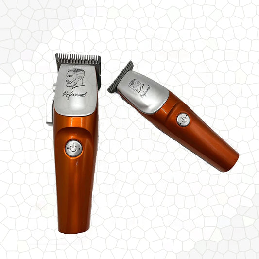Professional Men's Vintage Hair Clipper Set 2025 6500RPM Low Noise Ceramic Blade Hair Salon Trimmer for Child-Mother Use