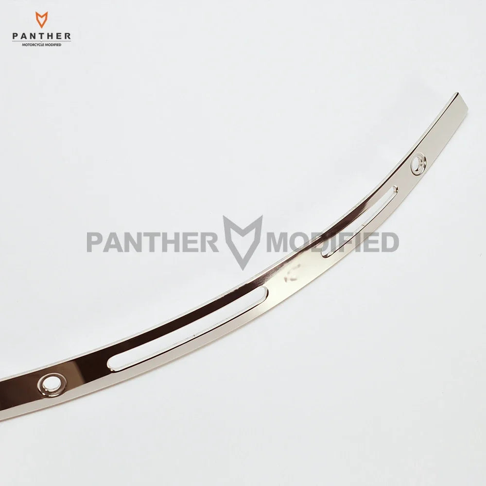 Chrome Motorcycle Batwing Fair Windshield Windscreen Trim case for Harley Touring 2014 2015 2016
