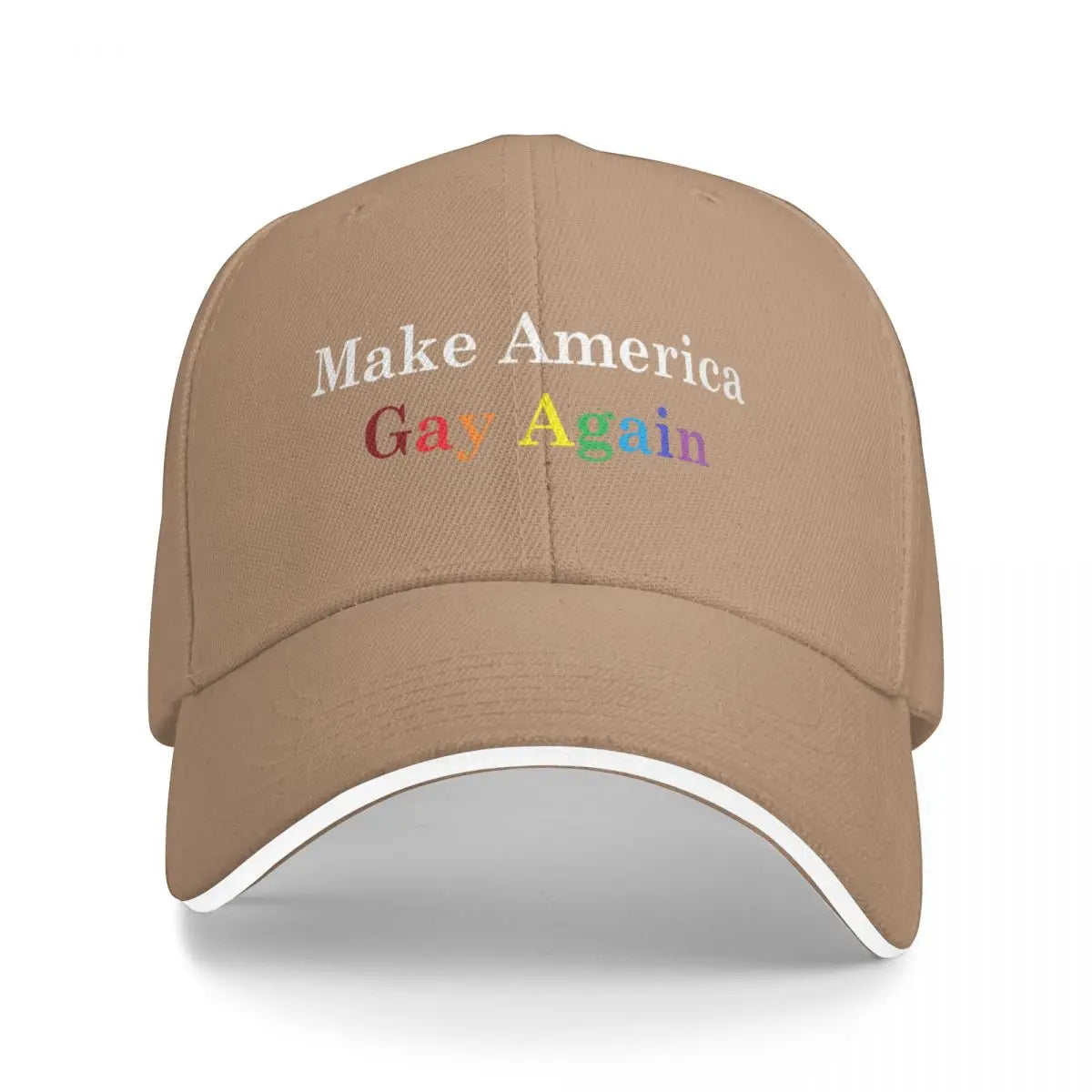 Make America Gay Again Baseball Cap New In The Hat Visor Kids Hat Luxury man cap Female Men's
