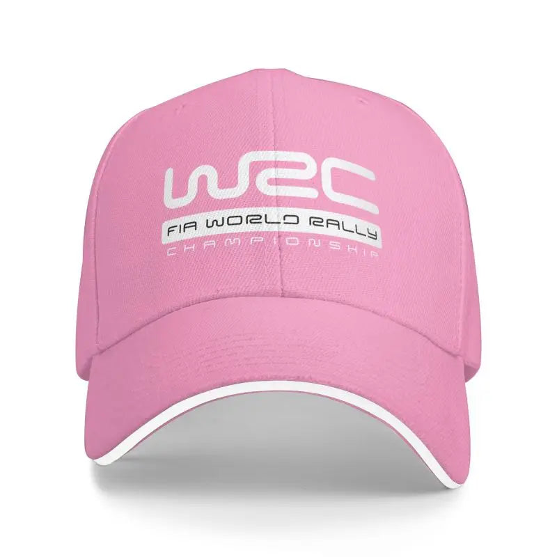 WRC World Rally Championship Print Baseball Cap Unisex Summer Sport Sun Protector Bucket Hat Breathable Sandwich Hats Dad Hat