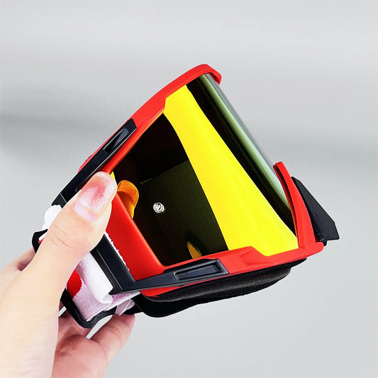 Moto Cross Goggles Windproof Breathable Motocross Cycling Helmet Scooter Goggles Dirt Bike Accessories MX ATV